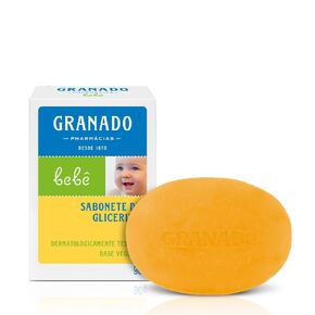 Granado Linha Bebe Sabonete em Barra de Glicerina Tradicional 90 Gr Baby Collection - Classic Glycerin Bar Soap