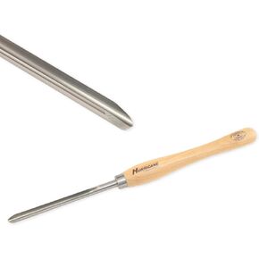 HTT-242W, M2 HSS, 5/8" Bowl Gouge with Side Grind (1/2" Flute) for Woodturning