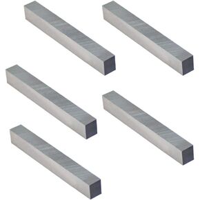 Prolinemax 5 Pc 3/8'' x 3/8'' x 3'' HSS Square Bits Lathe Fly Cutter Mill Blank Lathing Milling