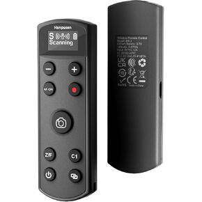 Hanpusen Camera Remote Control Wireless Rechargeable Shutter Release with OLED Screen for Sony A6400, A6600, A6700, A6100, ZV-E10, ZV-E1, ZV-1, FX-30, A7R V, A7R IV, A7 III, A7 IV, A9 II, A1 II
