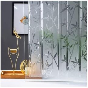 Window Clings Window Film Glue-Free Frosted Glass Film Bathroom Window Static Film Living Room Balcony Decorative Window Film Privacy Window Film(A,50 * 300 cm)