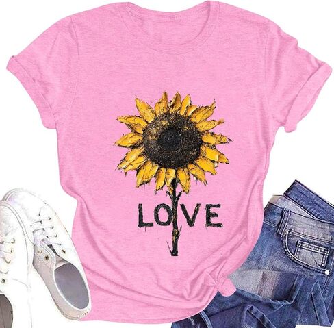 Plus Size Womens Clothing Workout Tops for Women Summer Outfits Blouses Loose Fitting Casual Going Out in Saudi Arabia
