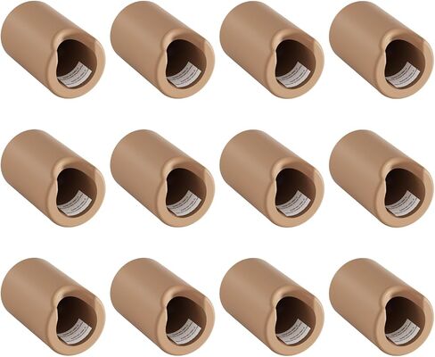 12 Pack Anti-Collision Corner Drawer Bumpers, Silicone Protector for Cabinet Handle, Silicone Cabinet Pull Covers (Black) in Saudi Arabia