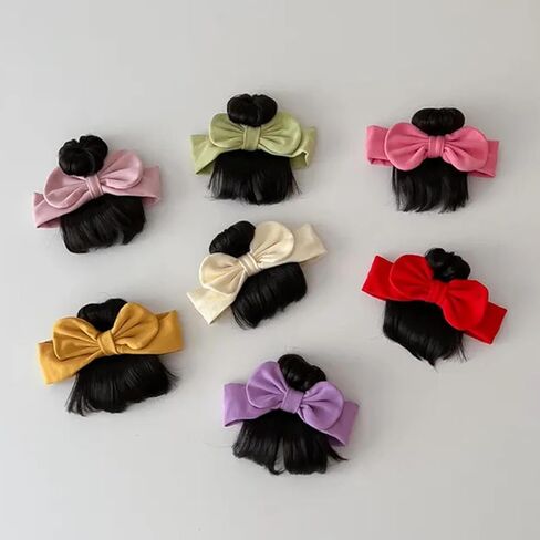 جميل طفل bowknot الانفجارات شعر مستعار الشعر الفتيات إكسسوارات الشعر الإكسسوارات من المباراة in Kuwait