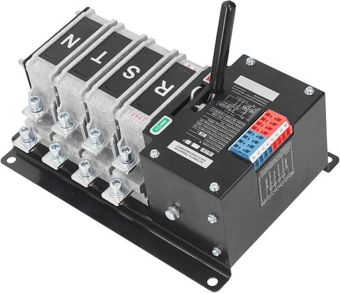 Power Auto Manual Transfer Switch Millisecond Switching for Shopping Malls and Nurseries AC400V (63A) in Saudi Arabia