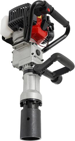 T Post Pile Driver ، 0.9-1.8KW 32-52CC HANDHELD PILL DRIVER HARMER مع دبابة وقود 0.26GAL ، آلة تكديس COMLINE PLUST GADTING FORC in Saudi Arabia