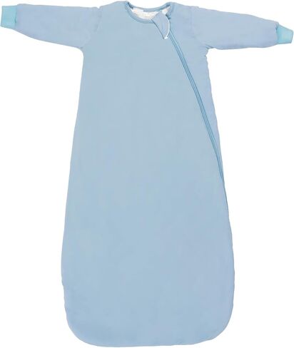 Baby Sleep Sack 1.0 TOG, Long Sleeve Wearable Blanket Soft Infants Sleeping Sack Boy Girl for 3-6 Months 2T-4T in Saudi Arabia