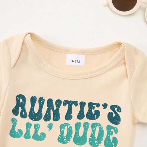 CM C & M WODRO حديثي الولادة طفل BODYSUTIONS LUMTIES LIL Funny Onesie Infant ROMPER SUMPER AUNT AUNT AUNT HABY GIFT 0-18M in Saudi Arabia