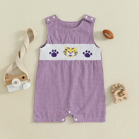 BemeyourBBs Newborn Baby Boy Sleeveless Romper Overall Summer Clothes | Infant Baby Boy Clothes for Summer Spring , Sleeveless Jumpsuit, for Daily, Photoshoot, Holiday, Beach, Gifts 0-24M in Saudi Arabia