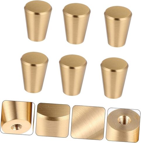 Artibetter 3sets مقابض باب مجلس الوزراء إنهاء من السهل تثبيت مقابض لأدراج خزائن المطبخ 6pcs*3 in Kuwait