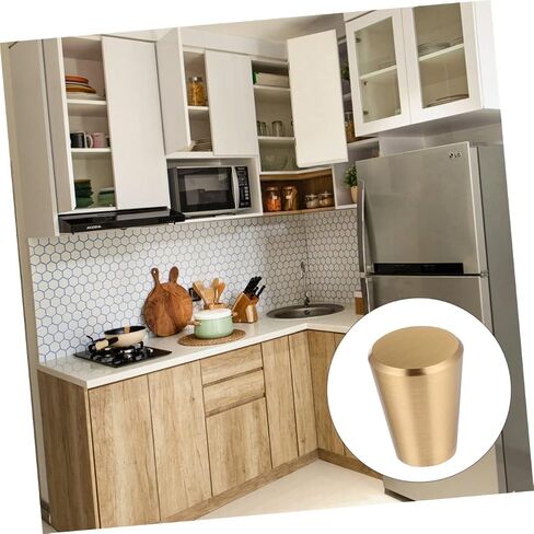 Artibetter 3sets مقابض باب مجلس الوزراء إنهاء من السهل تثبيت مقابض لأدراج خزائن المطبخ 6pcs*3 in Kuwait