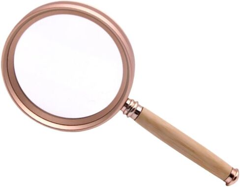 JSEIAJB Handheld Metal Frame High-Power Reading and Maintenance Magnifying Glass in Saudi Arabia