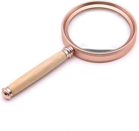 JSEIAJB Handheld Metal Frame High-Power Reading and Maintenance Magnifying Glass in Saudi Arabia