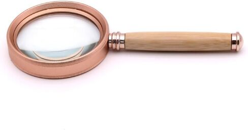 JSEIAJB Handheld Metal Frame High-Power Reading and Maintenance Magnifying Glass in Saudi Arabia