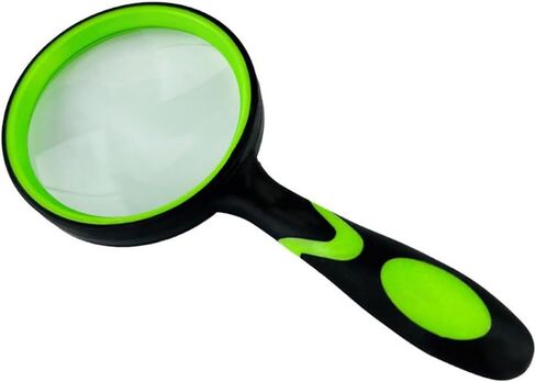 JSEIAJB Handheld Magnifying Glass for Elderly Reading Jade Identification Magnifying Glass(9cm) in Saudi Arabia