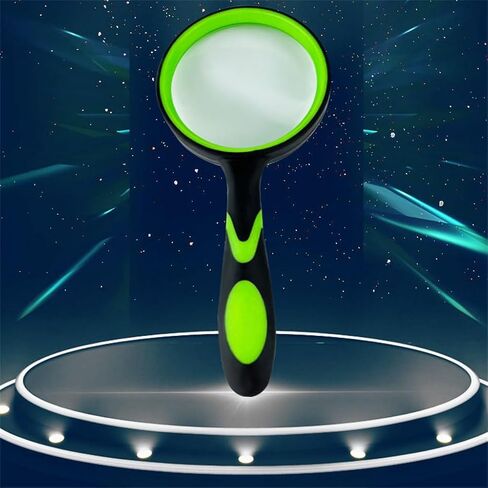 JSEIAJB Handheld Magnifying Glass for Elderly Reading Jade Identification Magnifying Glass(9cm) in Saudi Arabia