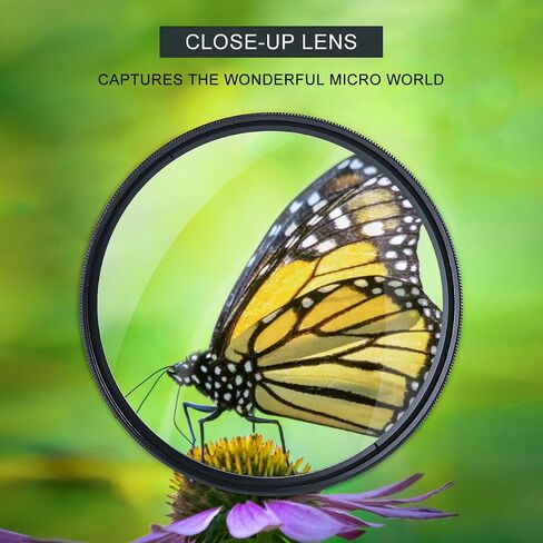 GREEN.L 52mm Close-up Filter Set(+1,+2,+4,+10), Professional Macro Filter for Camera Lens in Kuwait