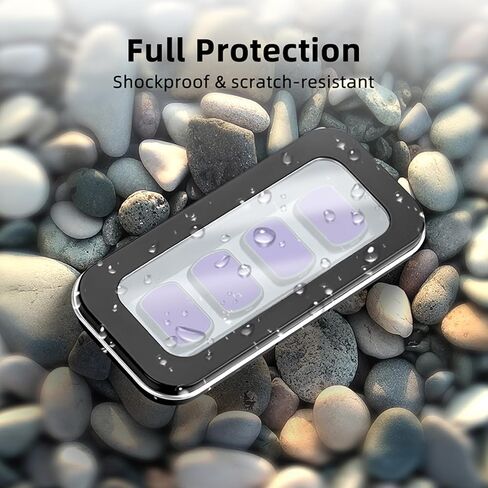 Magnetic Lens Filter Case for DJI Osmo Pocket 3, Large | Storing 6 Filters Dustproof & Water-Resistant Clear Cover Camera Lens Filter Storage Bag for ND UV CPL Filter Organizer in Saudi Arabia