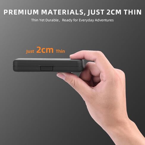 Pocket 3 Filter Case, Hard Shell Protective Cover for Pocket 3 Camera Lens Filter Organizer Storage Box in Saudi Arabia