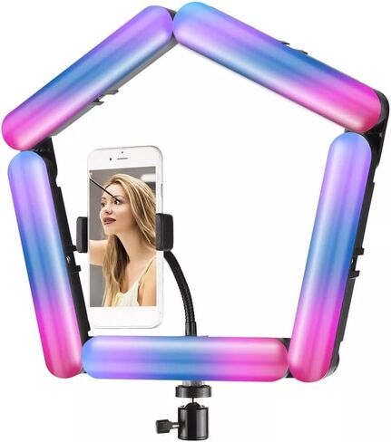 Foldable Splicing 5-Panel LED RGB Video Light Professional Photography Fill Light Set for Video Photography Lamp in Kuwait