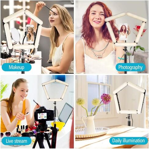 Foldable Splicing 5-Panel LED RGB Video Light Professional Photography Fill Light Set for Video Photography Lamp in Kuwait