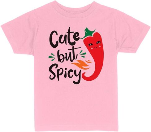 Cute But Spicy Toddler Kids T-Shirt in Saudi Arabia
