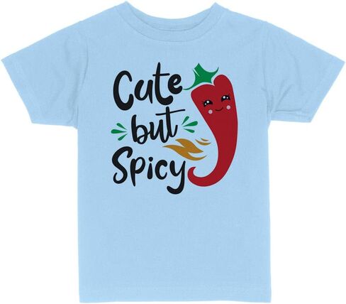 Cute But Spicy Toddler Kids T-Shirt in Saudi Arabia