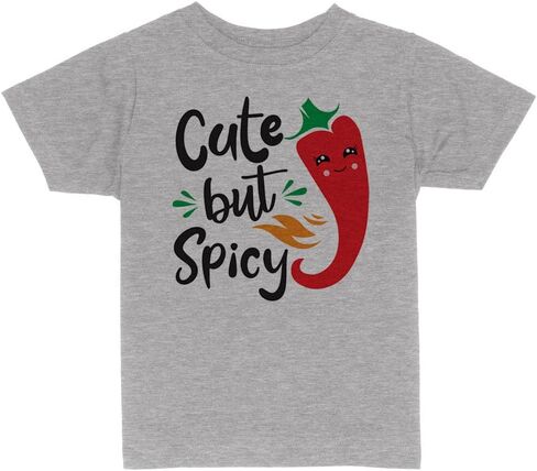 Cute But Spicy Toddler Kids T-Shirt in Saudi Arabia