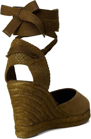 Soludos Women's Leather Marseille Espadrille Wedge Sandal in Saudi Arabia