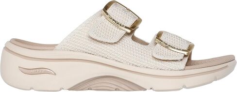 Skechers Women's On-the-go Go Walk Arch Fit 2.0 Sandal - Chloe | Walking, Arch Fit, Ultra Go, Quick Dry, Machine Washable, Vegan, in Saudi Arabia