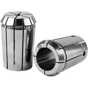 1pc Spring Collet OZ25/OZ32 Collet Chuck 3-32mm CNC Router Spring Chuck for CNC Engraving Machine & Milling Lathe Tool Holder(OZ25 7-16 Inch)