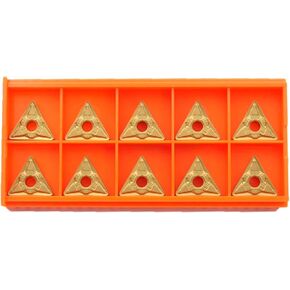 TNMG432 Tnmg220408-PM CNC Carbide Inserts CVD Coated for Lathe Turning Tool, 10 pcs