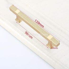 Zinc Alloy Gold Door Handles Kitchen Cabinet Handles Solid Drawer Knobs Fashion Furniture Handle Hardware Cupboard handles| | - - (Color: Hole spacing - 96mm)