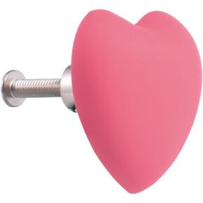 Heart Shaped Drawer Pulls 4pcs Simple Handles for Cabinet Dresser Furniture