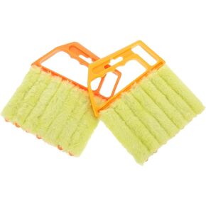 2pcs Window Shutter Brush Handheld Cleaning Brush for Easy Dust Removal Lightweight and Portable Design for Home Use for Cleaning Deep Gaps and Hard to Reach Areas