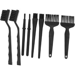 8Pcs Static Digital Cleaning Brush for Keyboard Phones Cameras Portable Durable Lightweight Brush Kit for Dust Removal