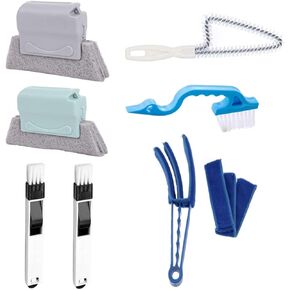 8pcs Shutter Cleaning Brush Handheld Corner Duster for Efficient Home Office Conditioner and Window Track Cleaning Tools Easy to Use Reusable