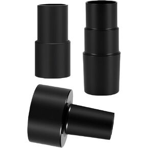 3Pcs Universal Vacuum Hose Adapter Dry Wet Vacuum Cleaner Adapter Kit- Converts 2-1/2" to 1-1/4", 1-1/4" to 1-3/8" to 1-1/2", 1-3/8" to 1-1/4" Reducer Attachments