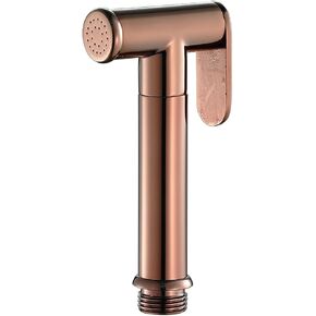 Bidet Sprayer Head Rose Gold, Brass Handheld Bidet Sprayer, Handheld Cloth Diaper Sprayer, Portable Toilet Shower, Bidet Sprayer for Personal Hygiene, Pet Shower, Bidet Attachment