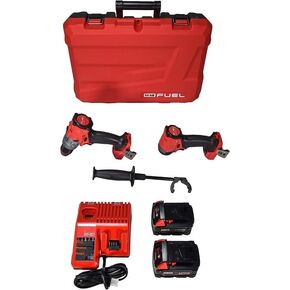 Fits for Milwaukee 3697-22 18V Lithium-Ion Brushless Cordless Hammer Drill and Impact Driver Combo Kit (2-Tool) with (2) 5.0Ah Batteries, Charger & Tool Case