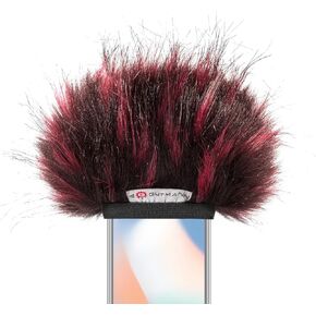 Gutmann Microphone Windscreen Windshield for iPhone 14 & 15 / iPhone 14 & 15 Pro/iPhone 14 & 15 Pro Max/iPhone 15 Plus Phoenix | Made in Germany