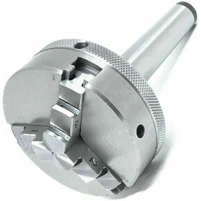 3 Jaw 2-1/2" 65mm Self Centering Mini Lathe Chuck & MT3 Drawbar - M12 x 1.75-Amz635