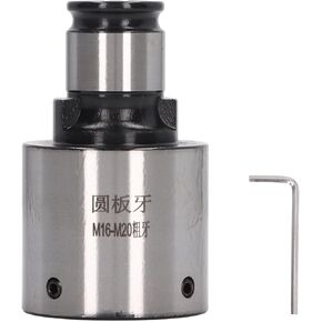 Thread Die Chuck TC820 M16 M20 | 31mm Carbon Steel Fast Change | for Lathe/Drilling/Milling Machines | 90mm Large Collet Depth