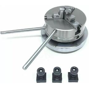 3 Jaw Self Centering Chuck 65Mm With Backplate & T-Nut Thread 14X1-Amz188