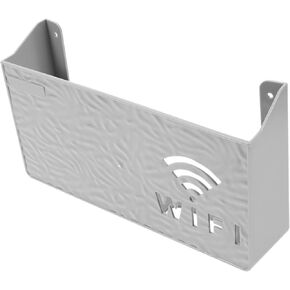 Gadpiparty Wall Mount WiFi Router Holder Box Storage for and Router Easy Installation for Entryway Living Room Office Use