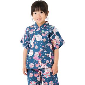 Ripple Jinbei مصنوعة في Kurume Japan Baby-Girls Size-Style Kimono