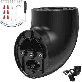Eave Mount for Ring Floodlight Cam Wired, Ring Smart Lighting Floodlight Wired, Blink/Roku Wired Floodlight Camera - White
