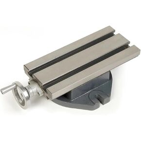 Rotatable Drilling Milling Machine Cross Slide Tab 300 * 140mm Drilling Milling Machine Single Layer Work Table X Travel 180mm