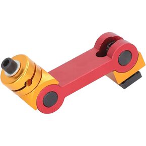 Adjustable CNC Work Stop Locator for T Slot Vise Stop Limiter in Cemented Carbide Material for Milling Machine Compatibility