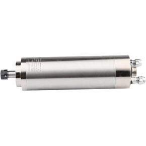 CNC Spindle Motor 800W ER11 Water-Cooled Spindle 4 Ceramic Ball Bearings for CNC Metal, Iron, Stainless Steel Milling(1.2kw 700Hz 42000rpm)